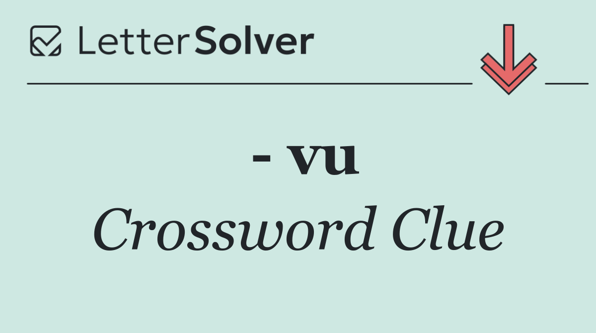   vu