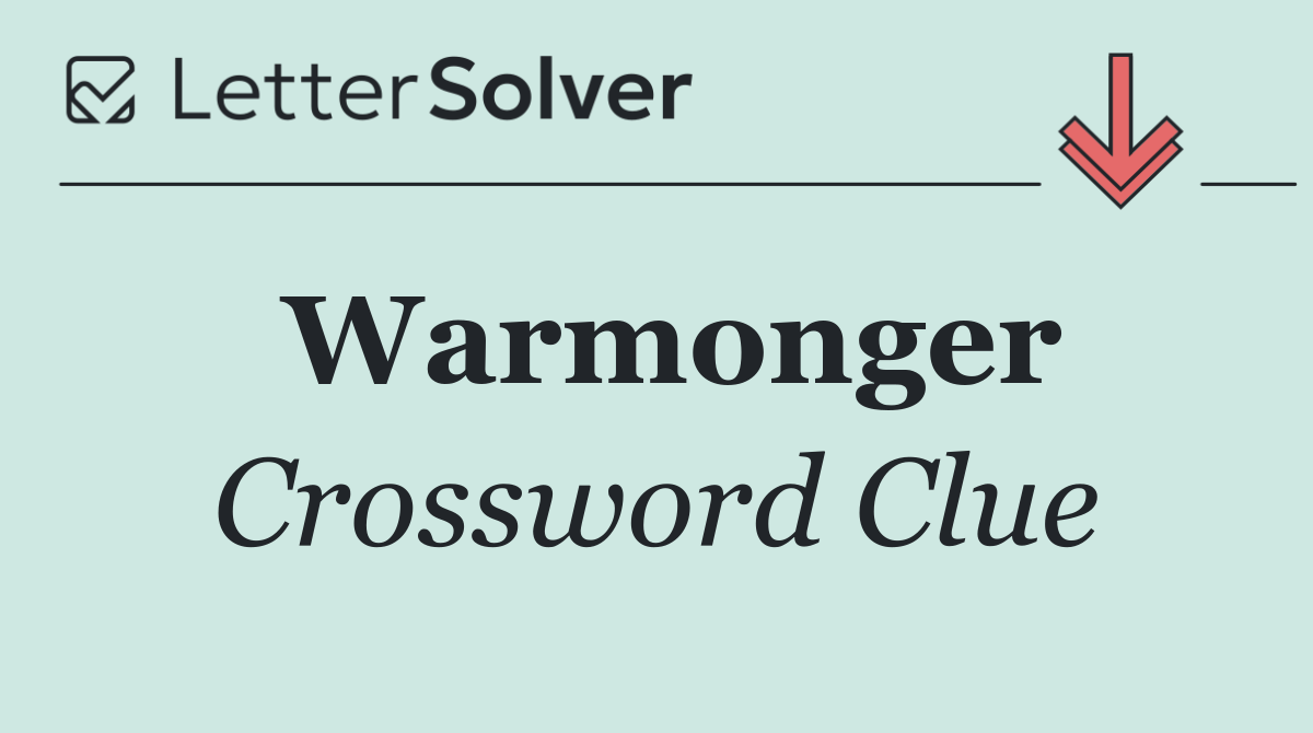 Warmonger