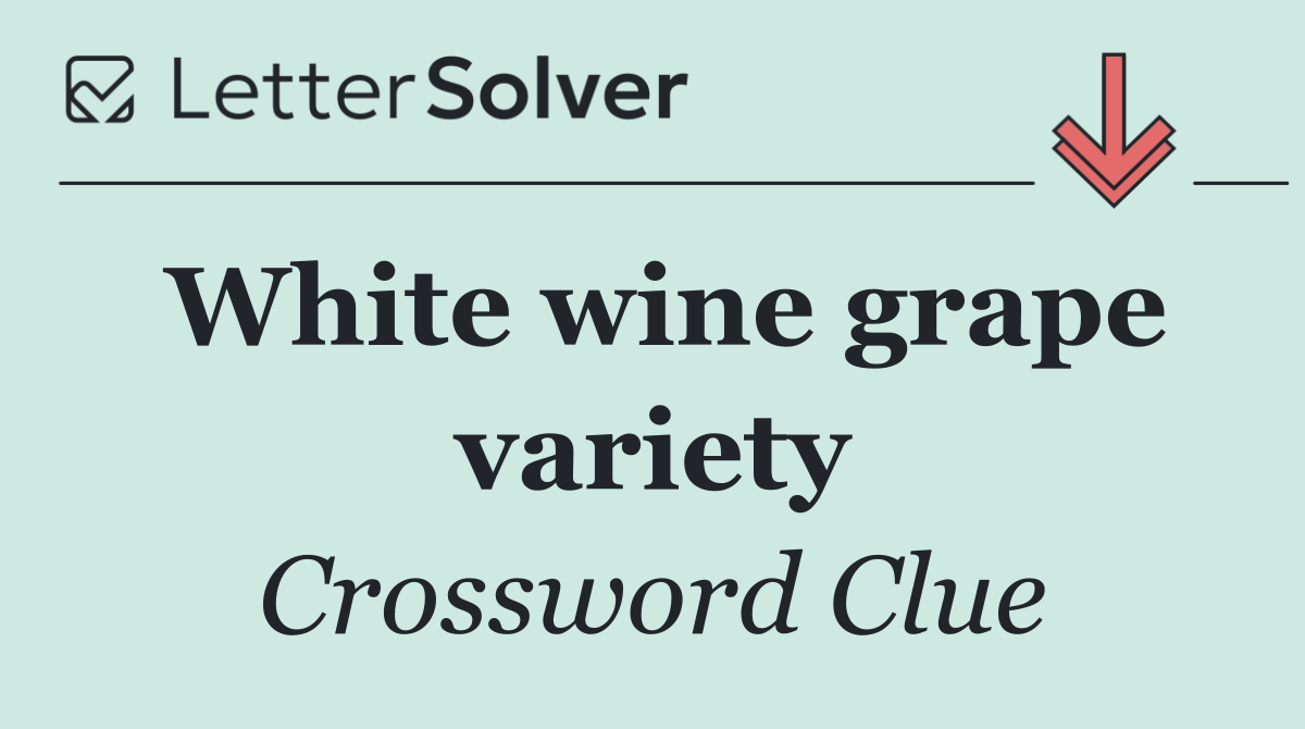 White wine grape variety