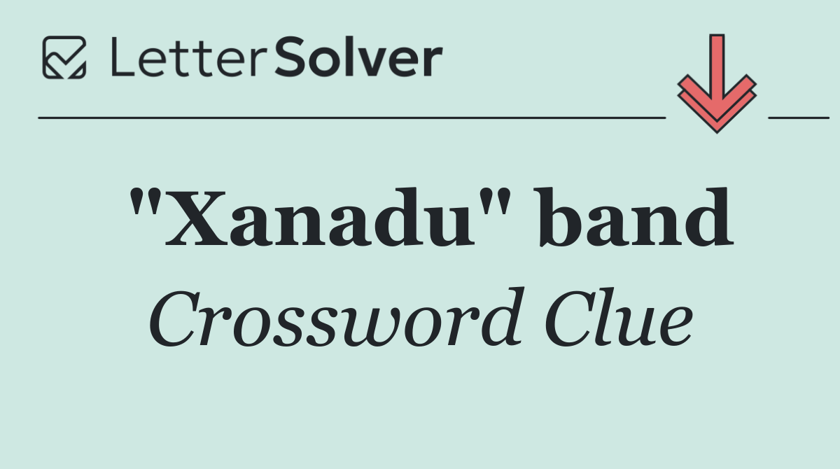 "Xanadu" band