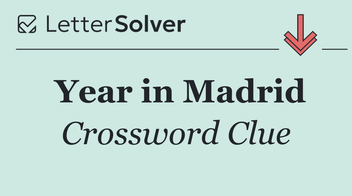 Year in Madrid