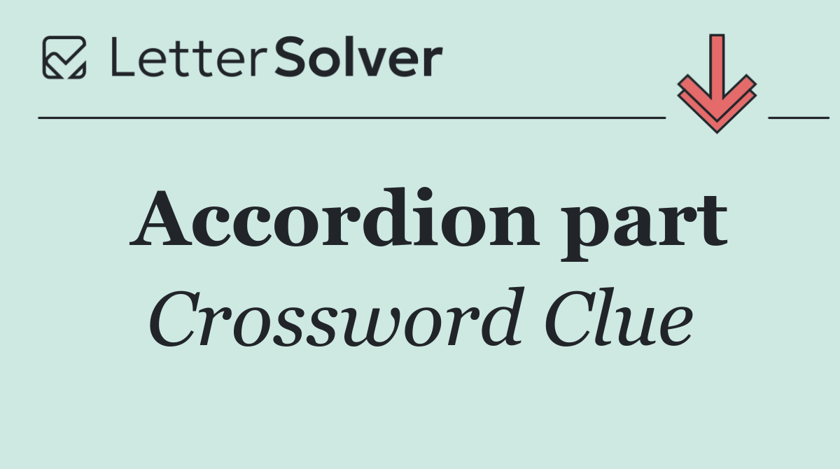 Accordion part