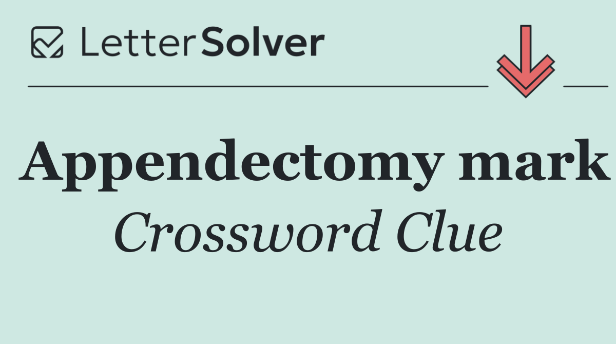 Appendectomy mark