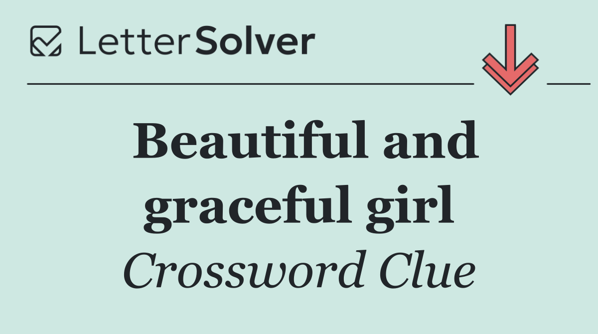 Beautiful and graceful girl