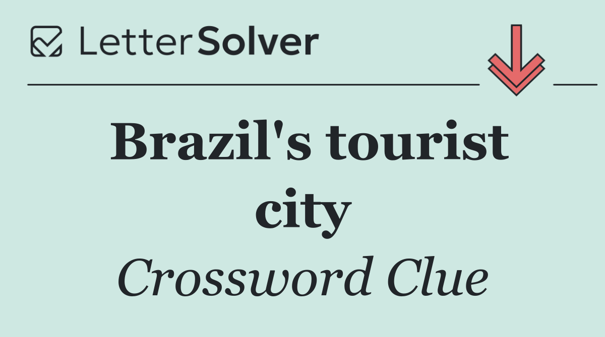 Brazil's tourist city