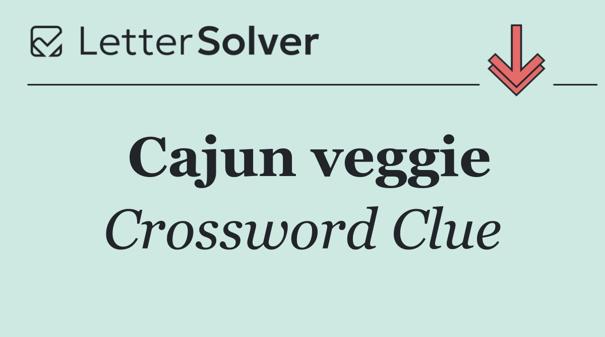 Cajun veggie