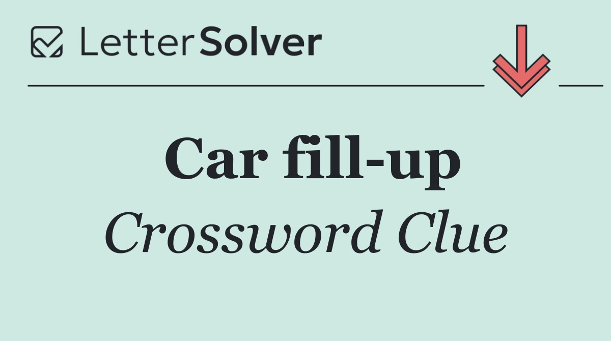 Car fill up