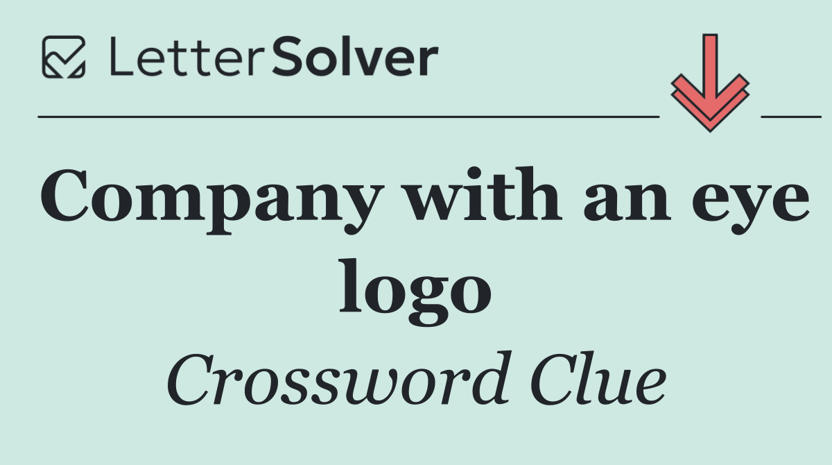 Company with an eye logo