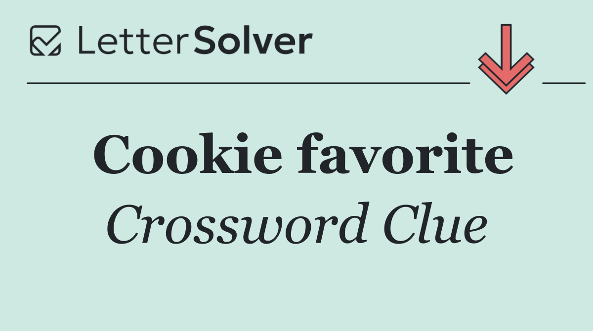 Cookie favorite