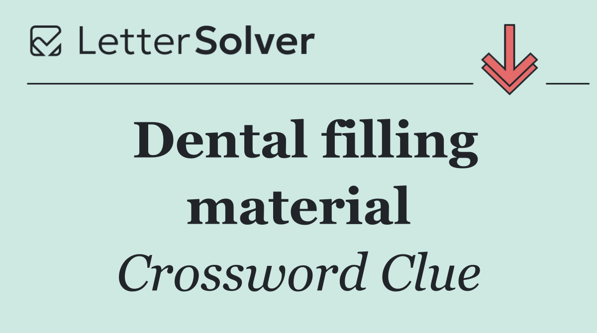 Dental filling material