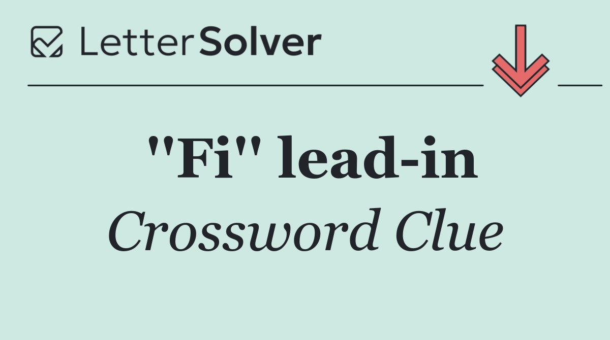 ''Fi'' lead in