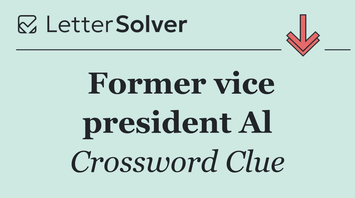 Former vice president Al