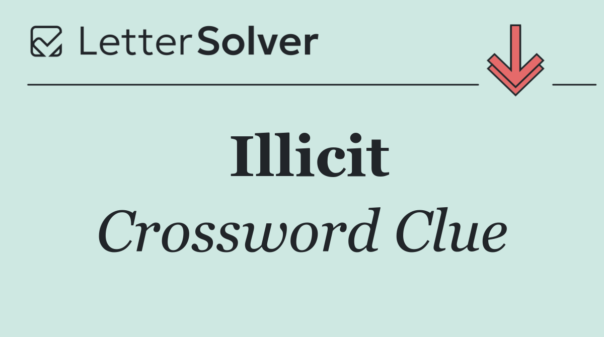 Illicit