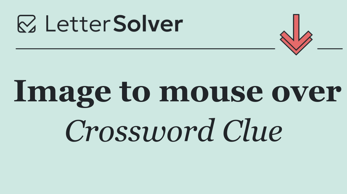 Image to mouse over