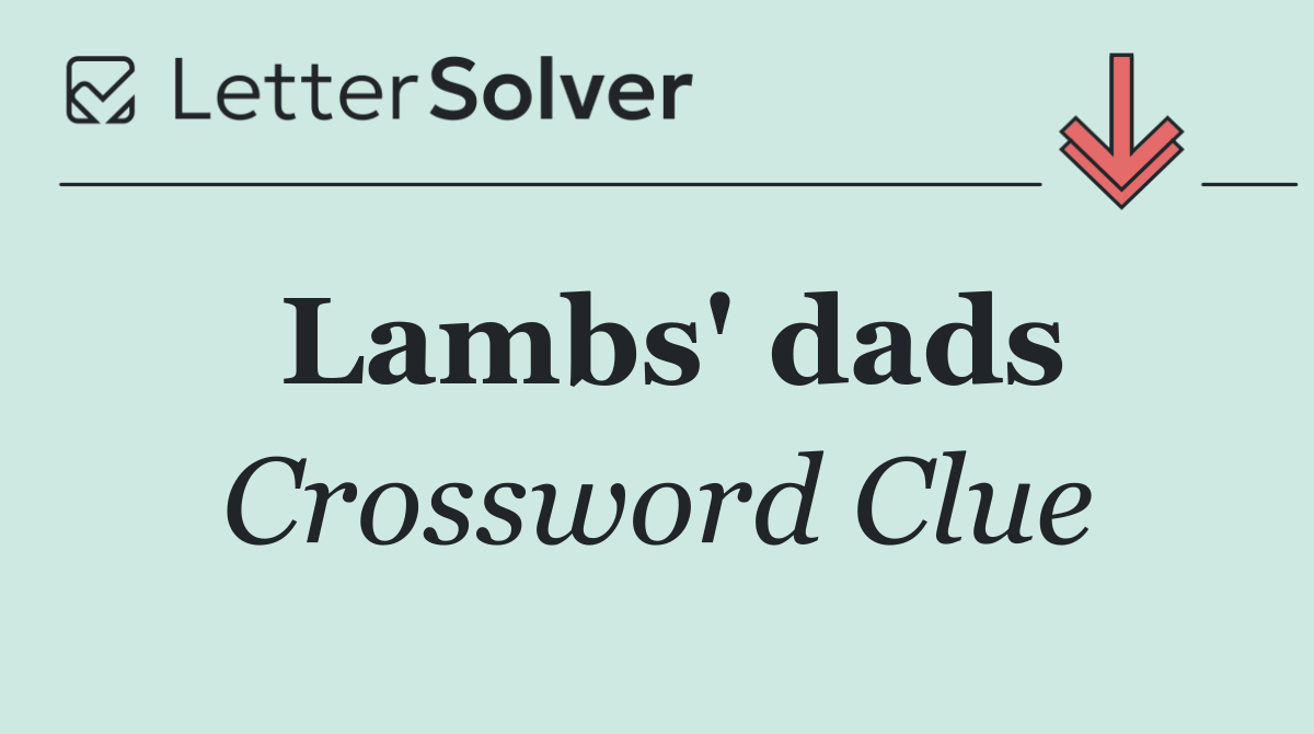 Lambs' dads