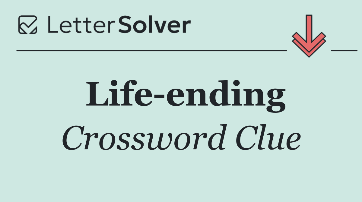Life ending