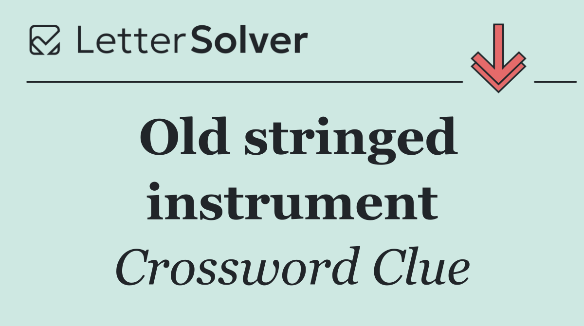 Old stringed instrument