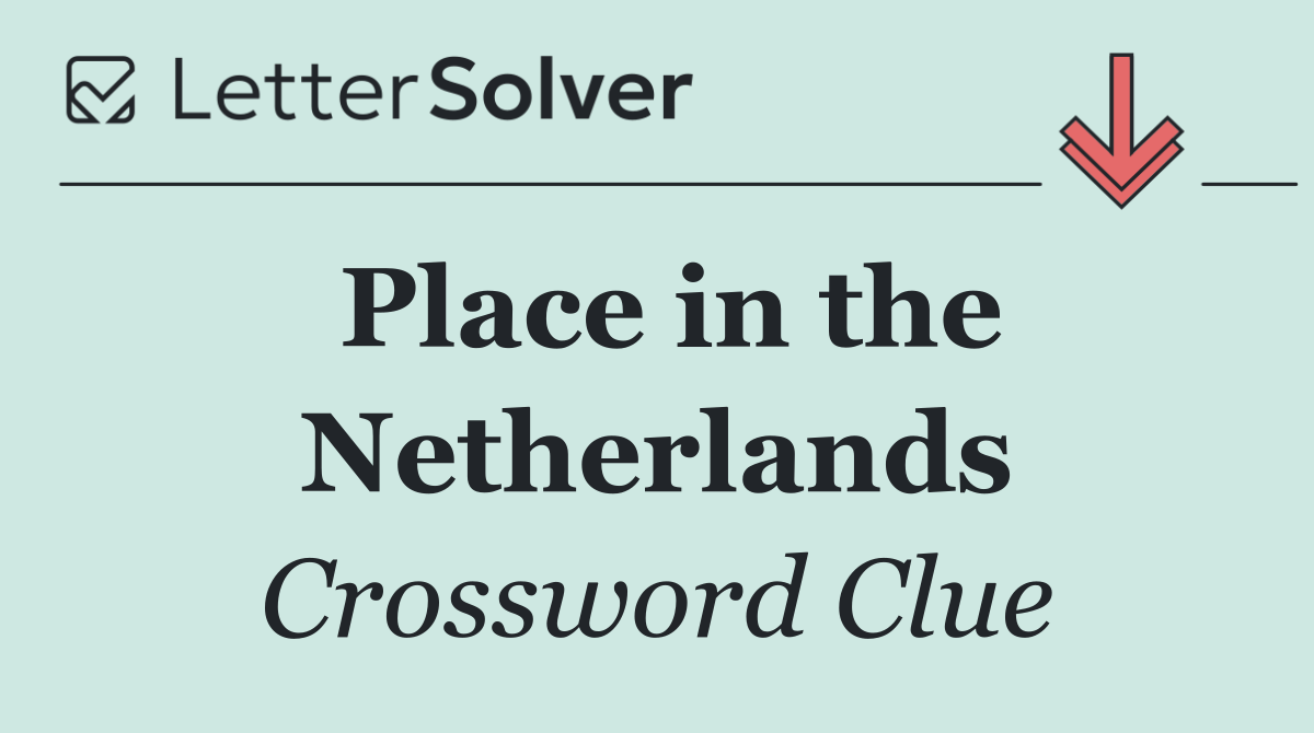 Place in the Netherlands