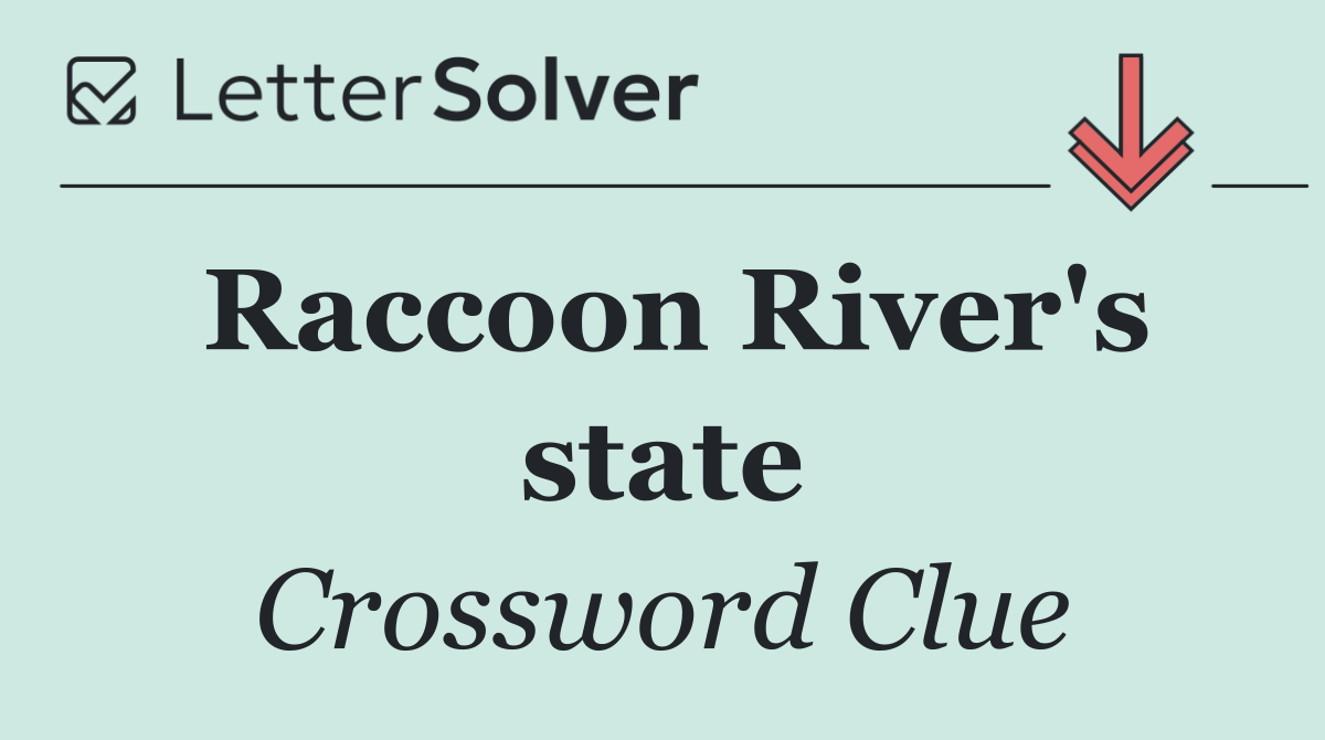Raccoon River's state
