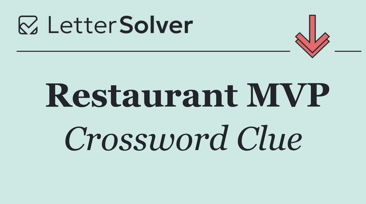 Restaurant MVP