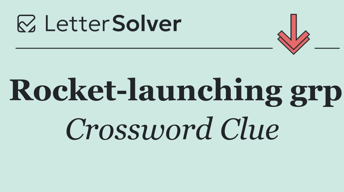 Rocket launching grp