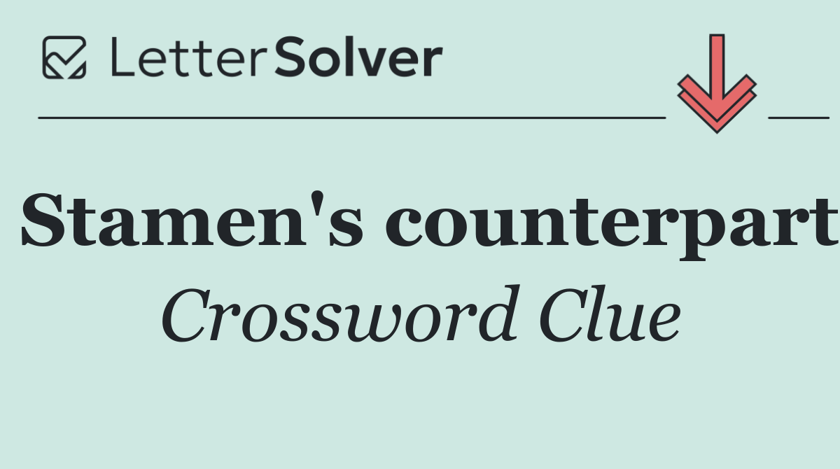 Stamen's counterpart