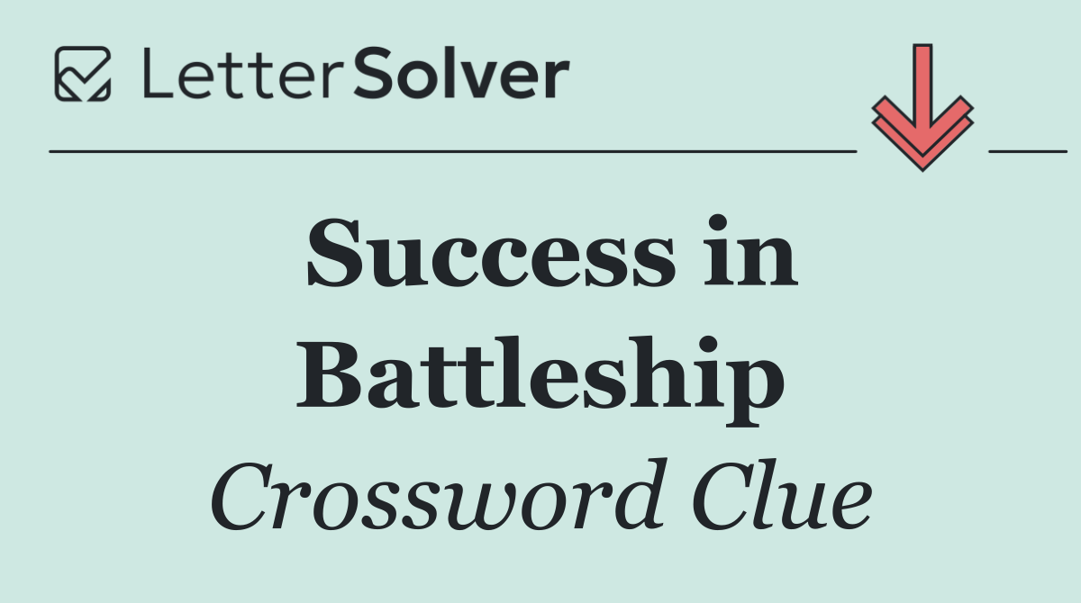 Success in Battleship
