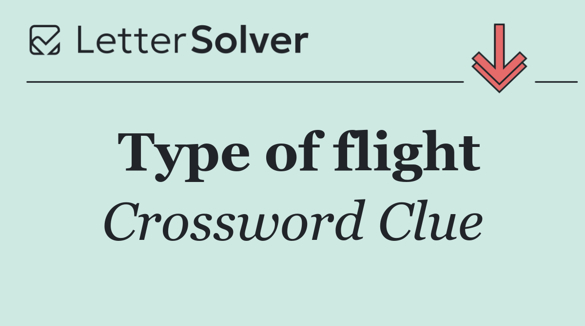 Type of flight