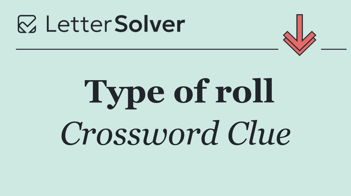 Type of roll
