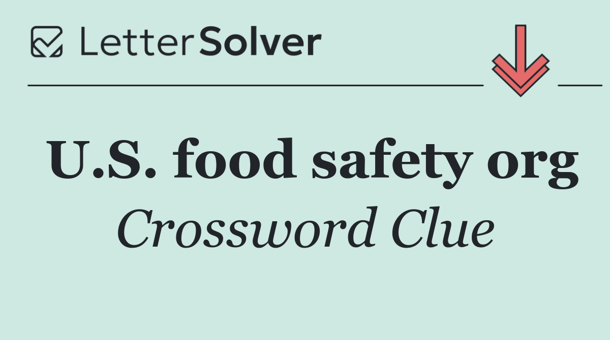 U.S. food safety org
