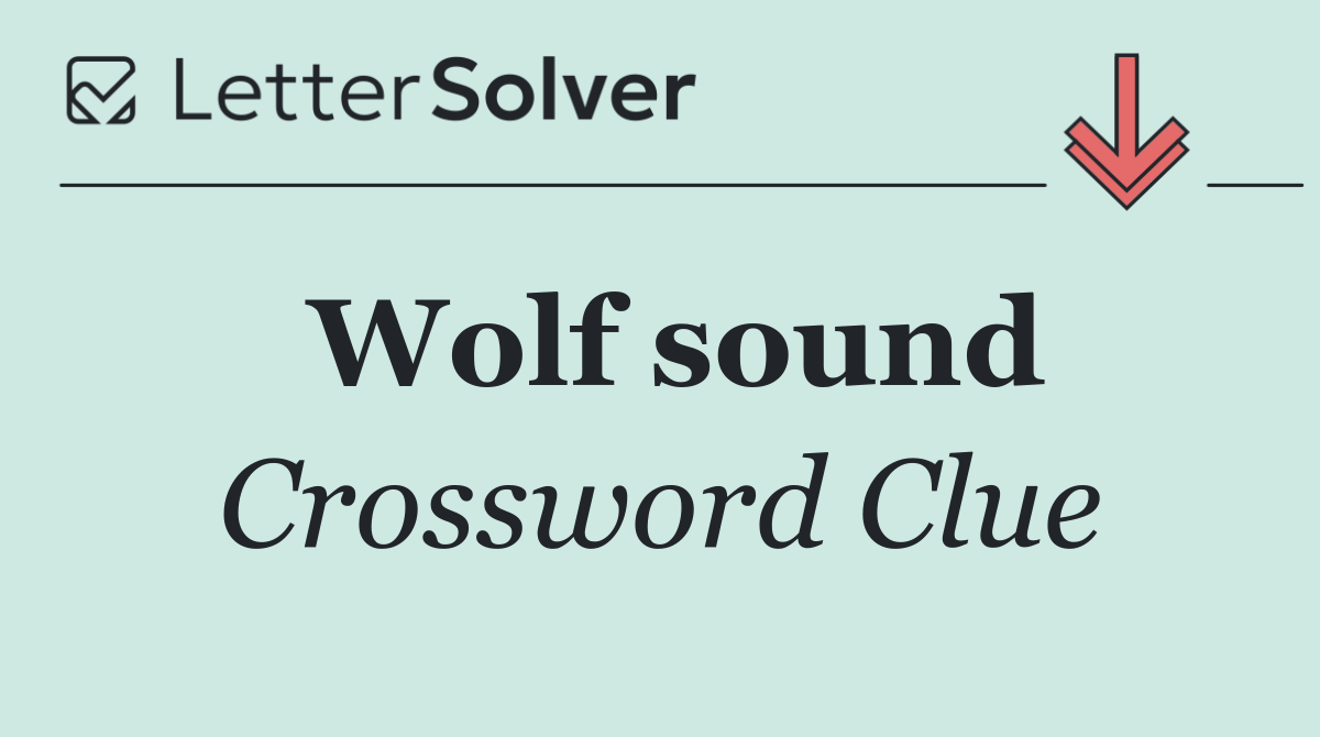 Wolf sound