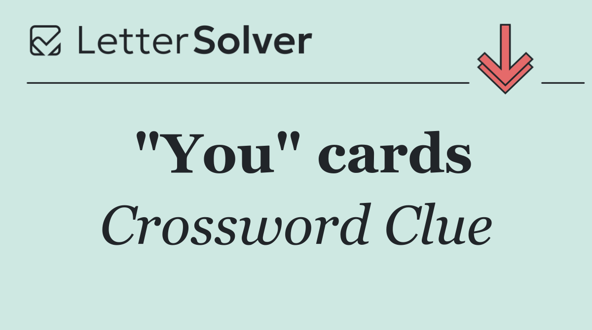 "You" cards