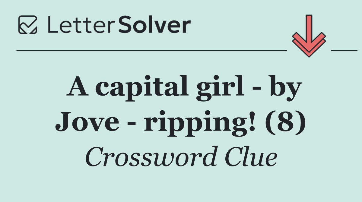 A capital girl   by Jove   ripping! (8)