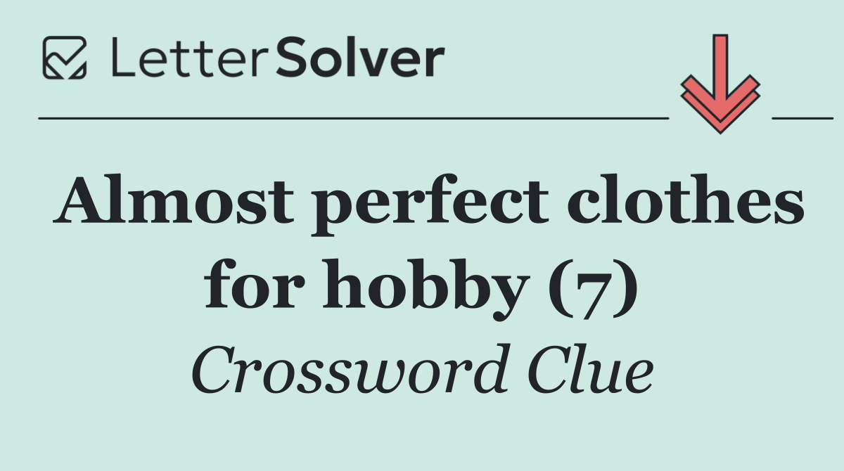 Almost perfect clothes for hobby (7)