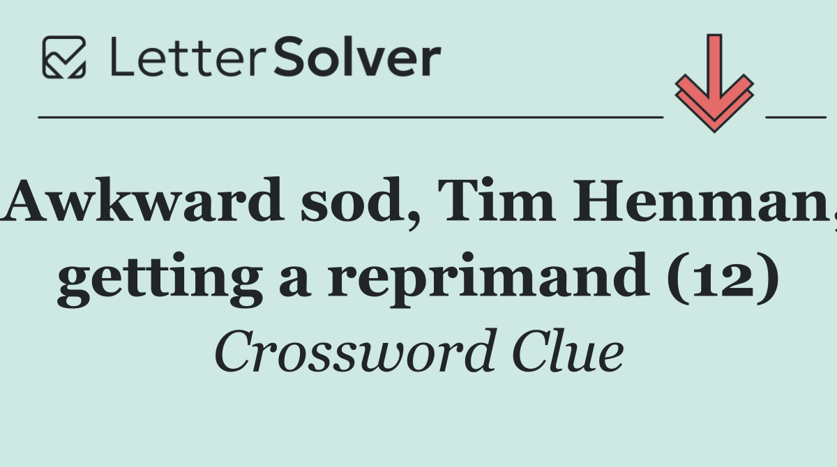 Awkward sod, Tim Henman, getting a reprimand (12)