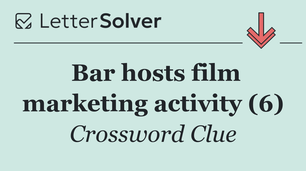 Bar hosts film marketing activity (6)