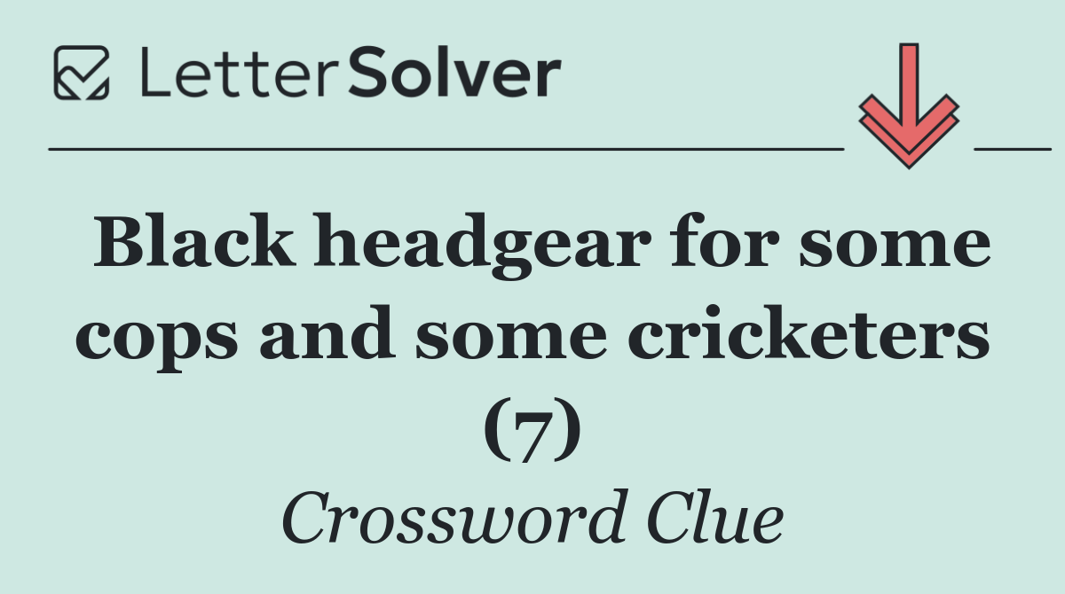 Black headgear for some cops and some cricketers (7)