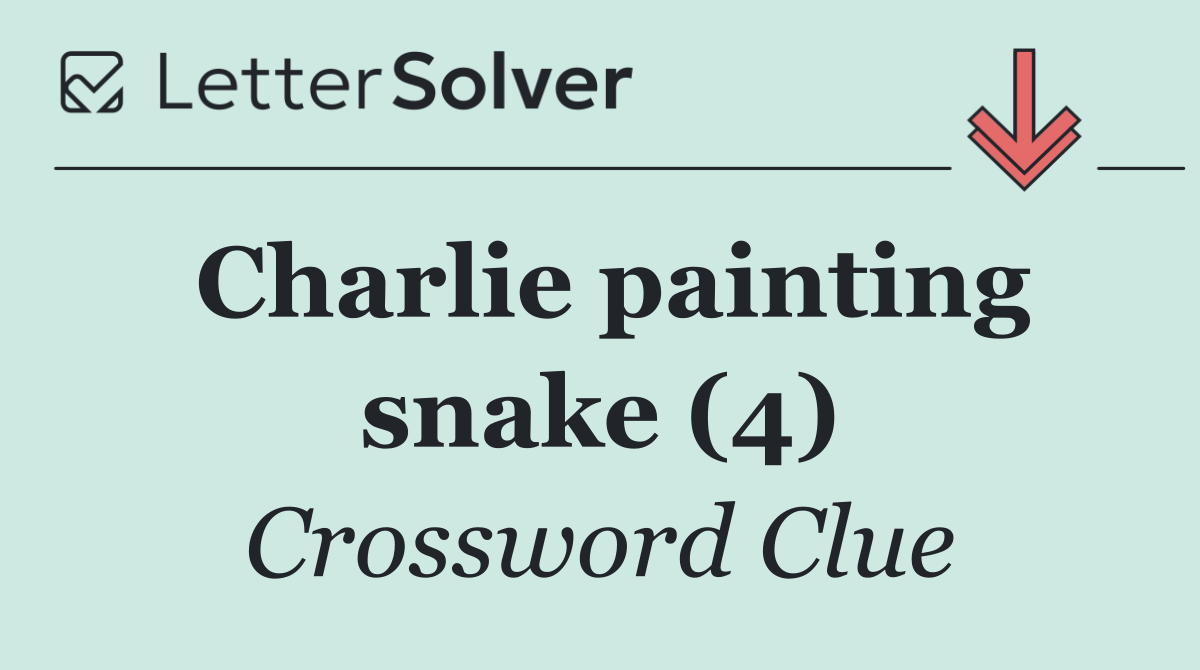 Charlie painting snake (4)