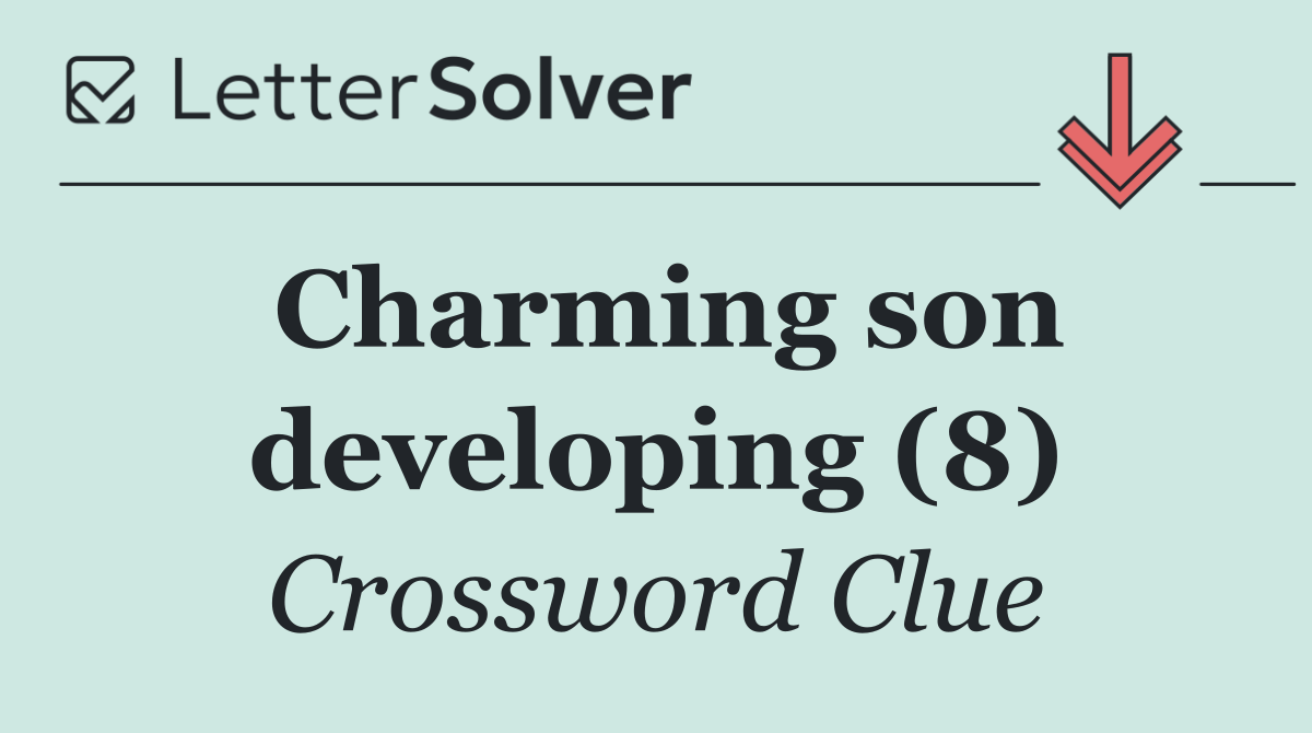 Charming son developing (8)