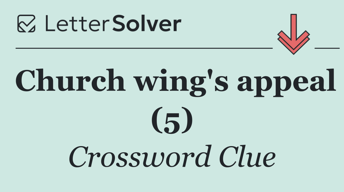 Church wing's appeal (5)