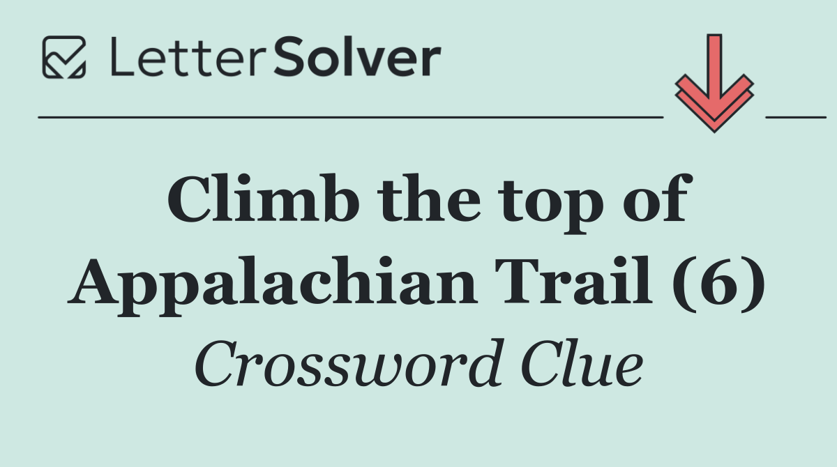 Climb the top of Appalachian Trail (6)