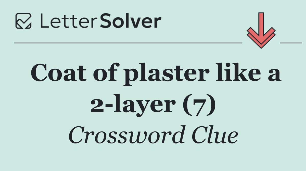 Coat of plaster like a 2 layer (7)