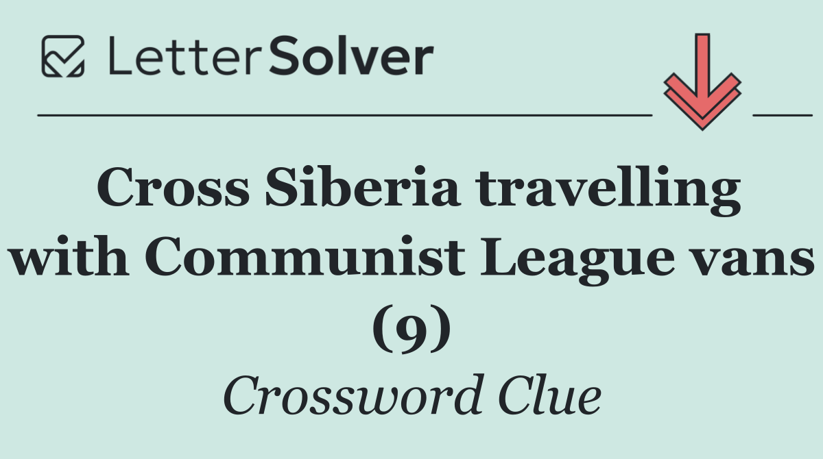 Cross Siberia travelling with Communist League vans (9)