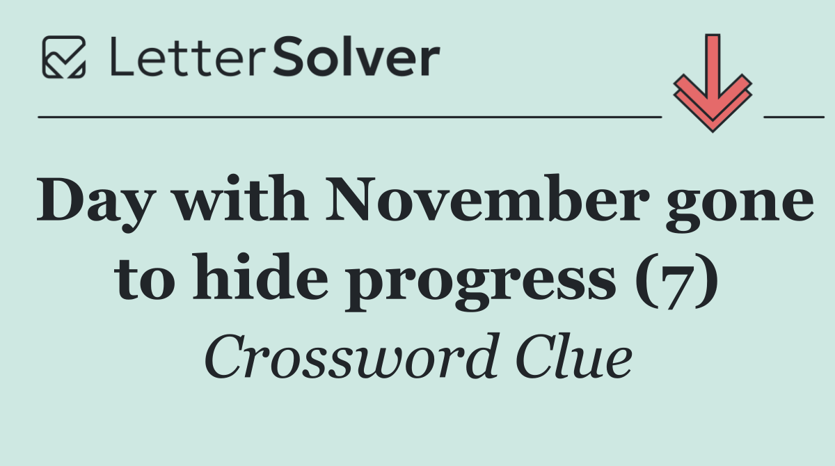 Day with November gone to hide progress (7)