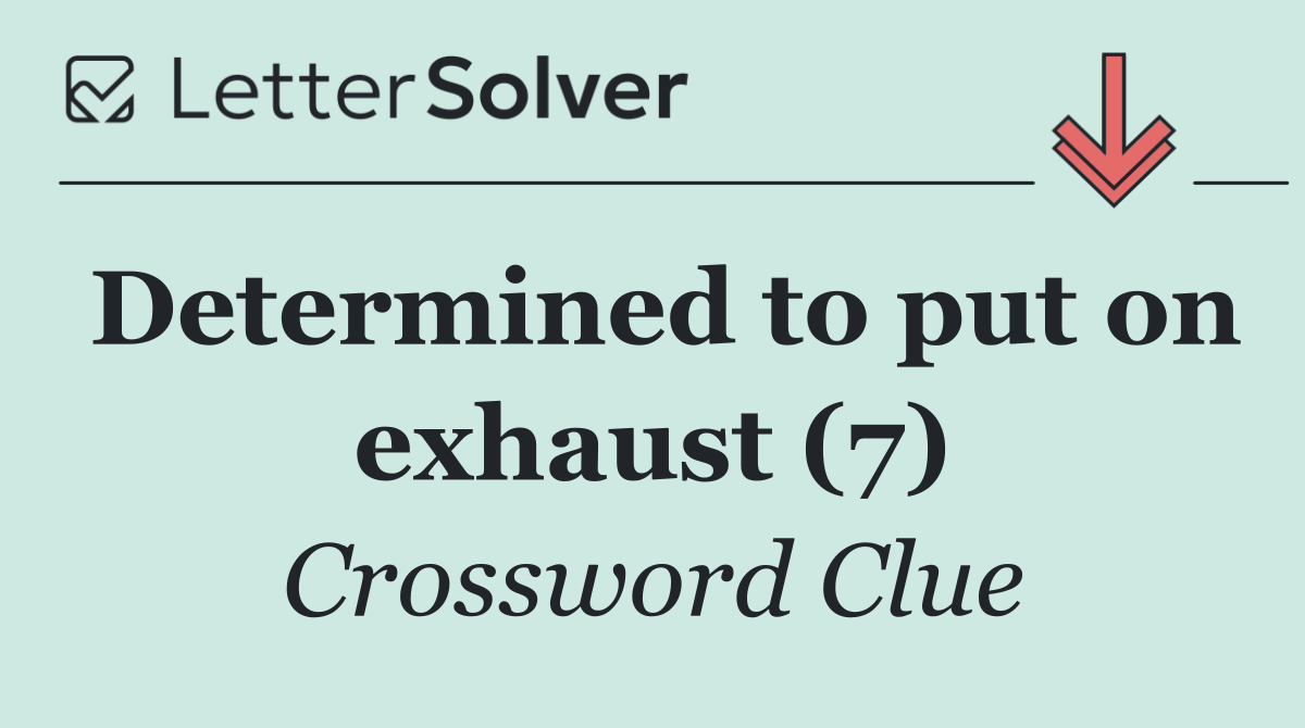 Determined to put on exhaust (7)