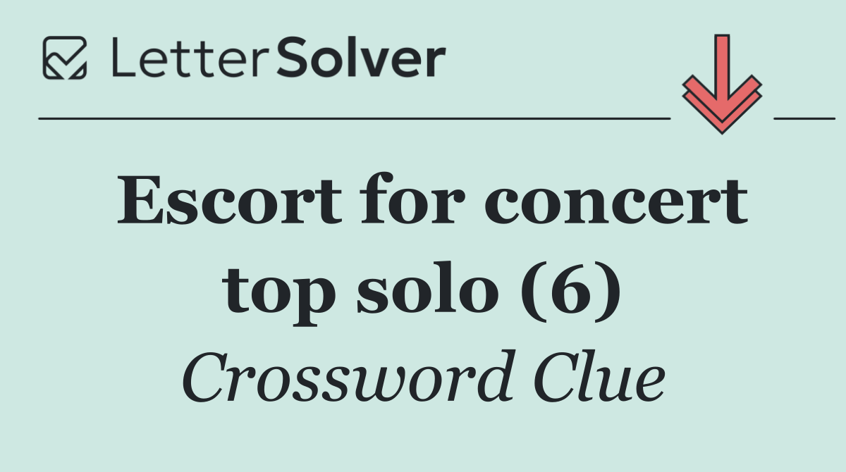 Escort for concert top solo (6)