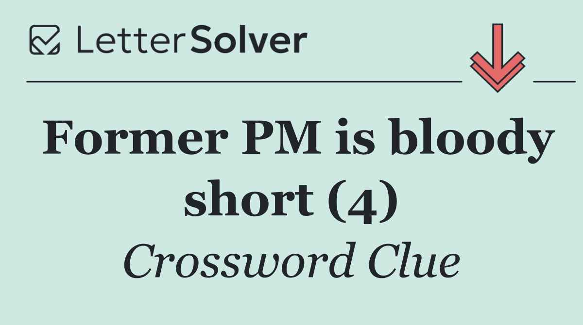 Former PM is bloody short (4)