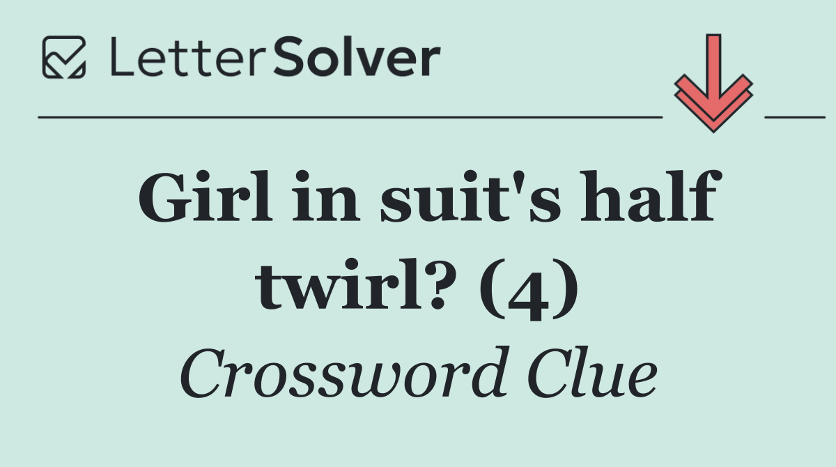 Girl in suit's half twirl? (4)