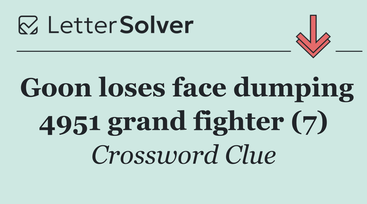 Goon loses face dumping 4951 grand fighter (7)