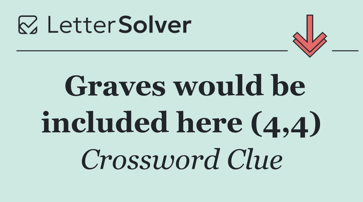 Graves would be included here (4,4)